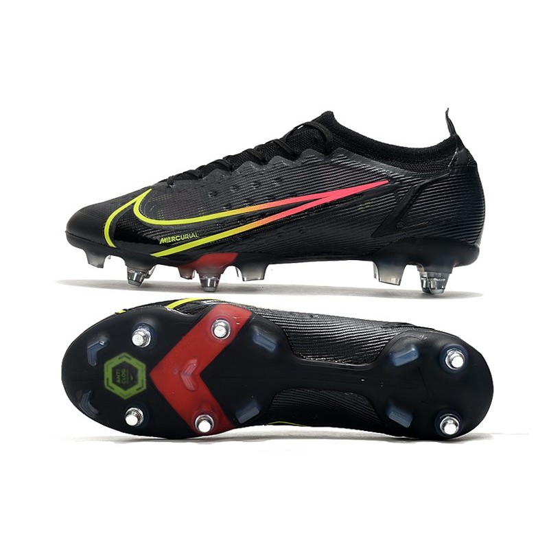 Nike Mercurial Vapor Elite SG Pro Černá x Prism Černá Žlutá Červené